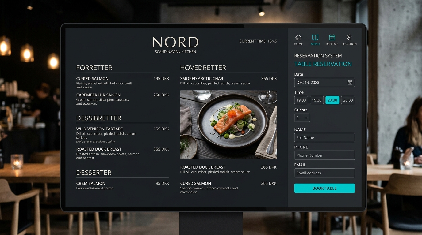 Nordic Dine Experience concept preview